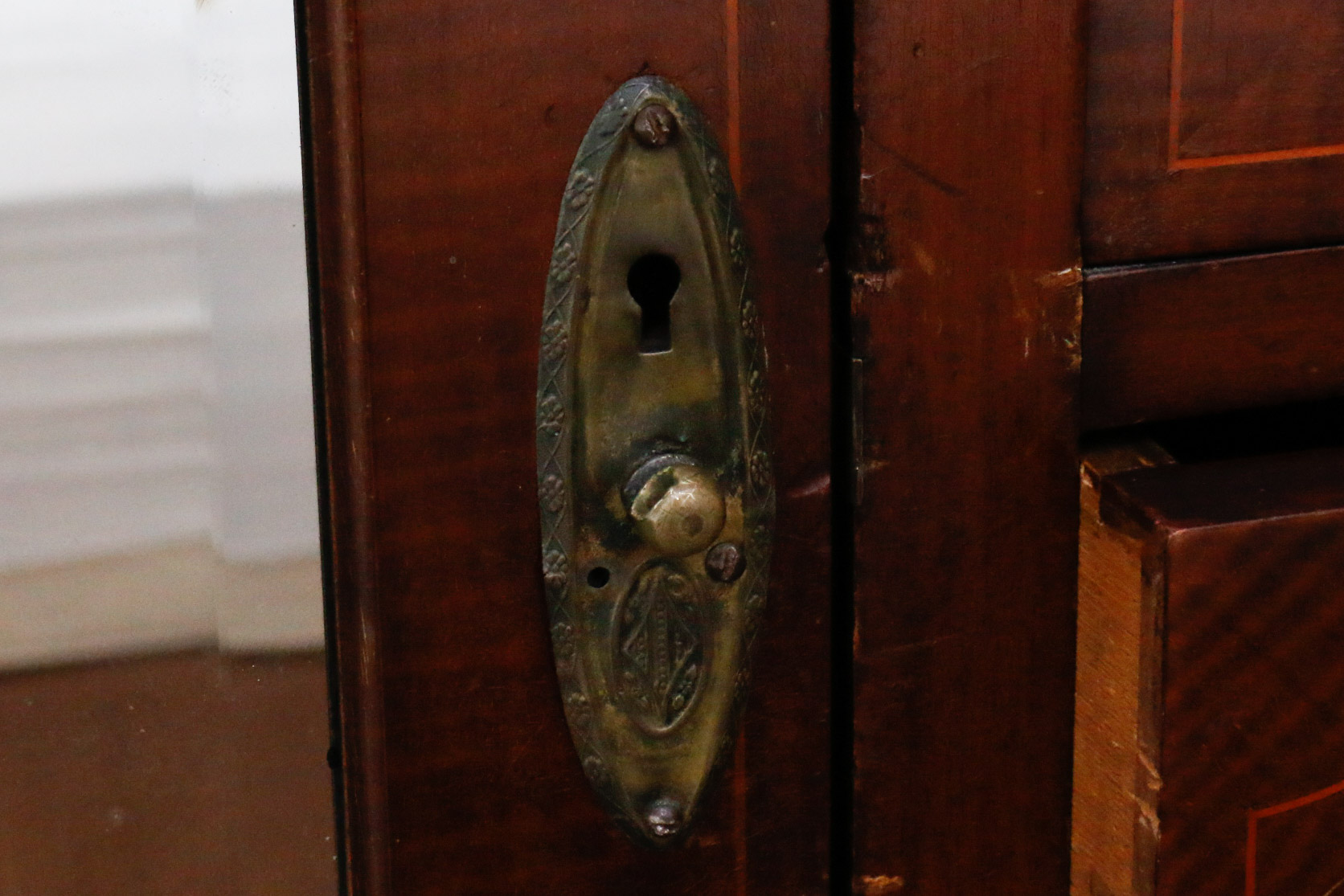 Antique Edwardian Style Wardrobe