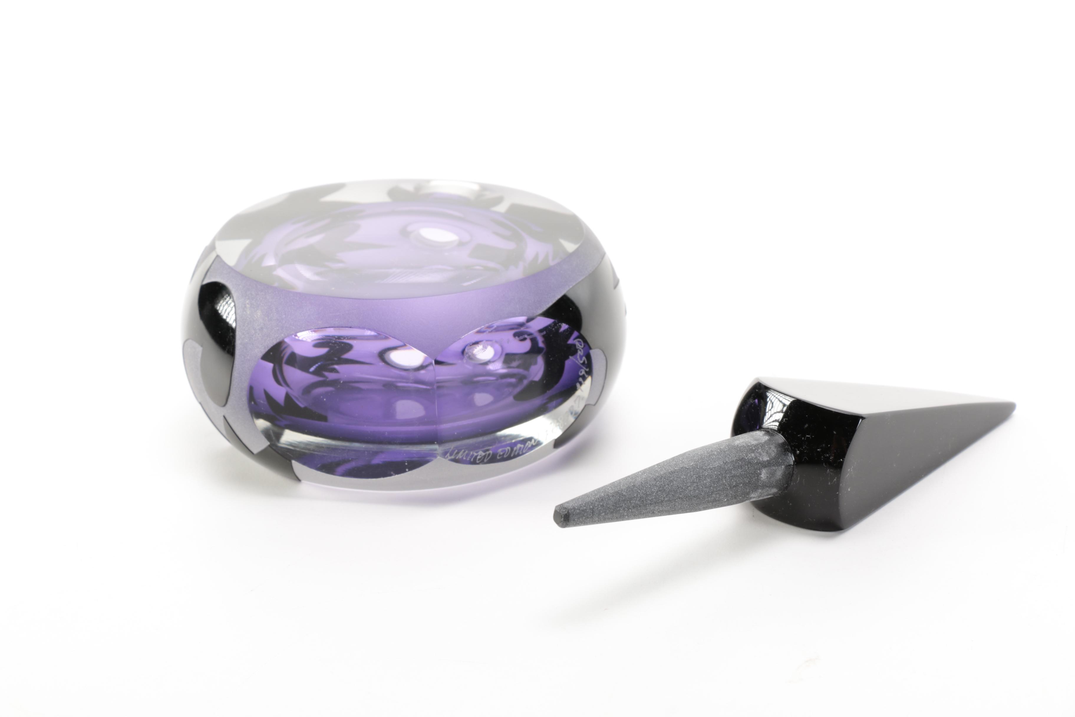 Correia Art Glass Limited Edition Perfume Bottles