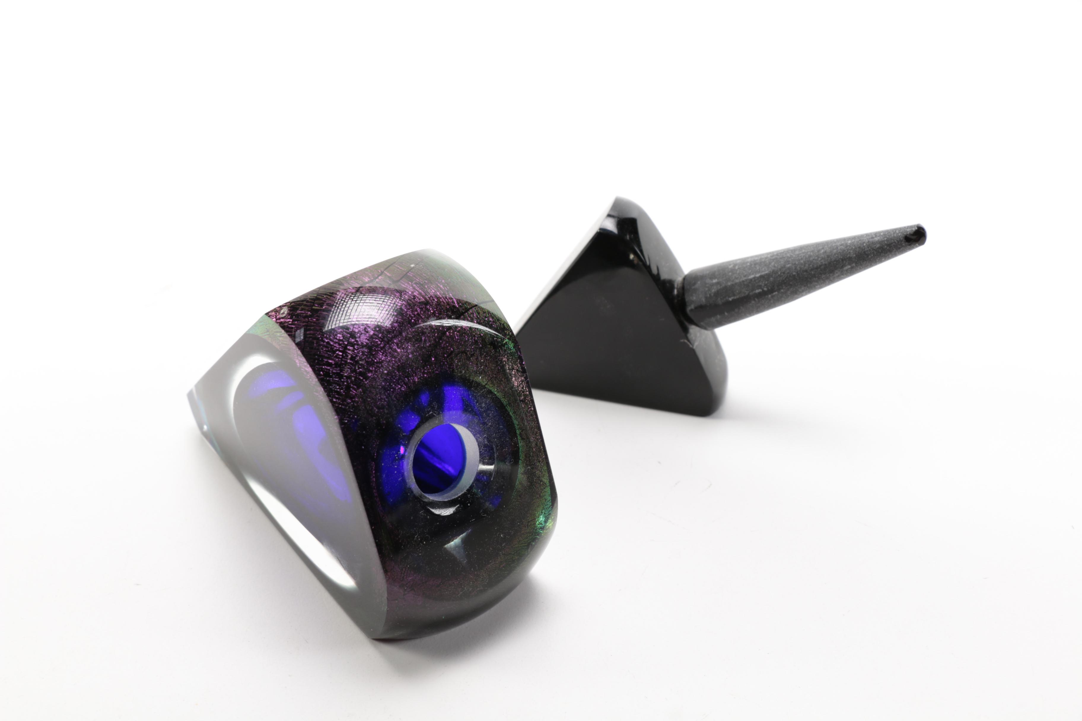 Correia Art Glass Limited Edition Perfume Bottles