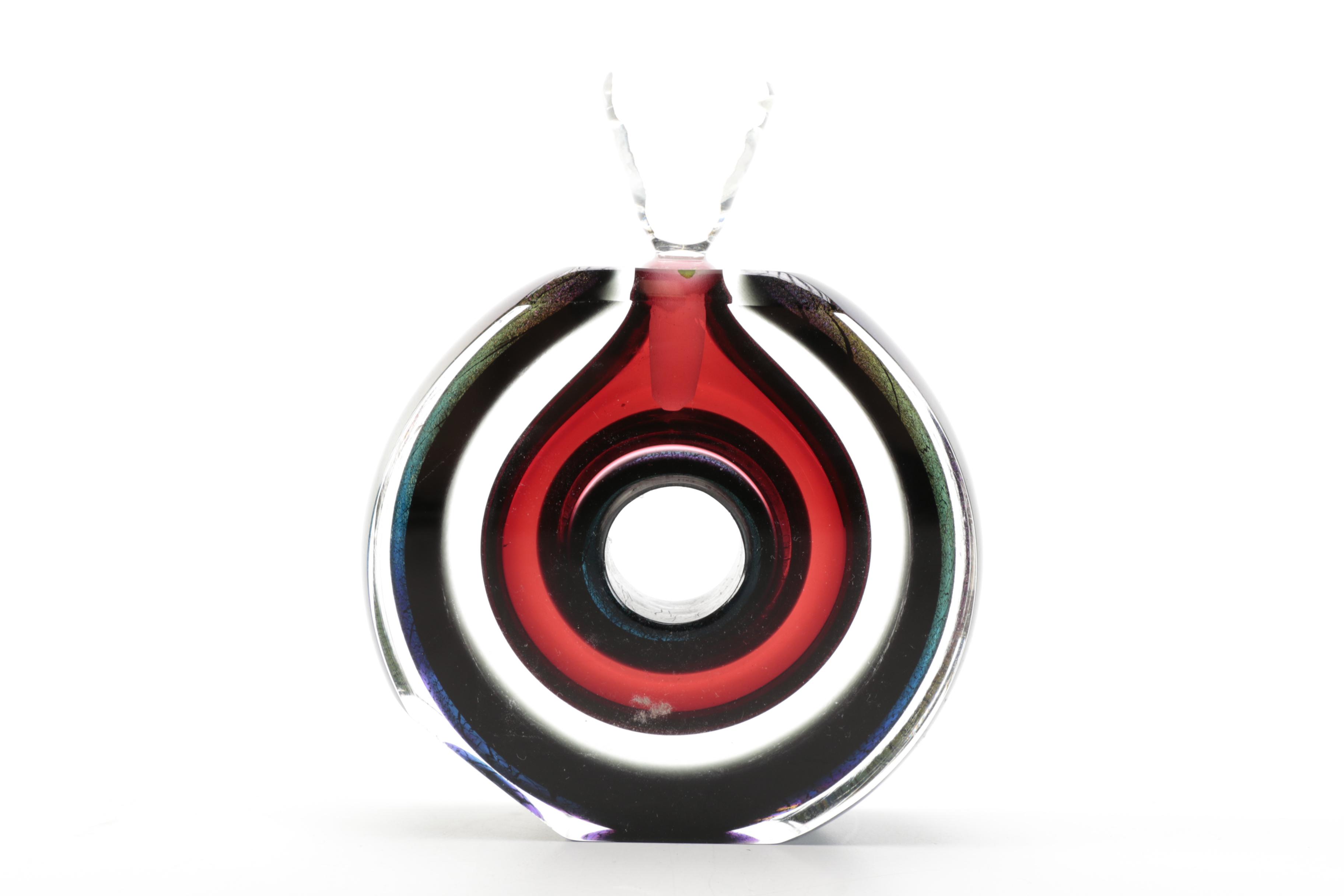 Correia Art Glass Limited Edition Perfume Bottles