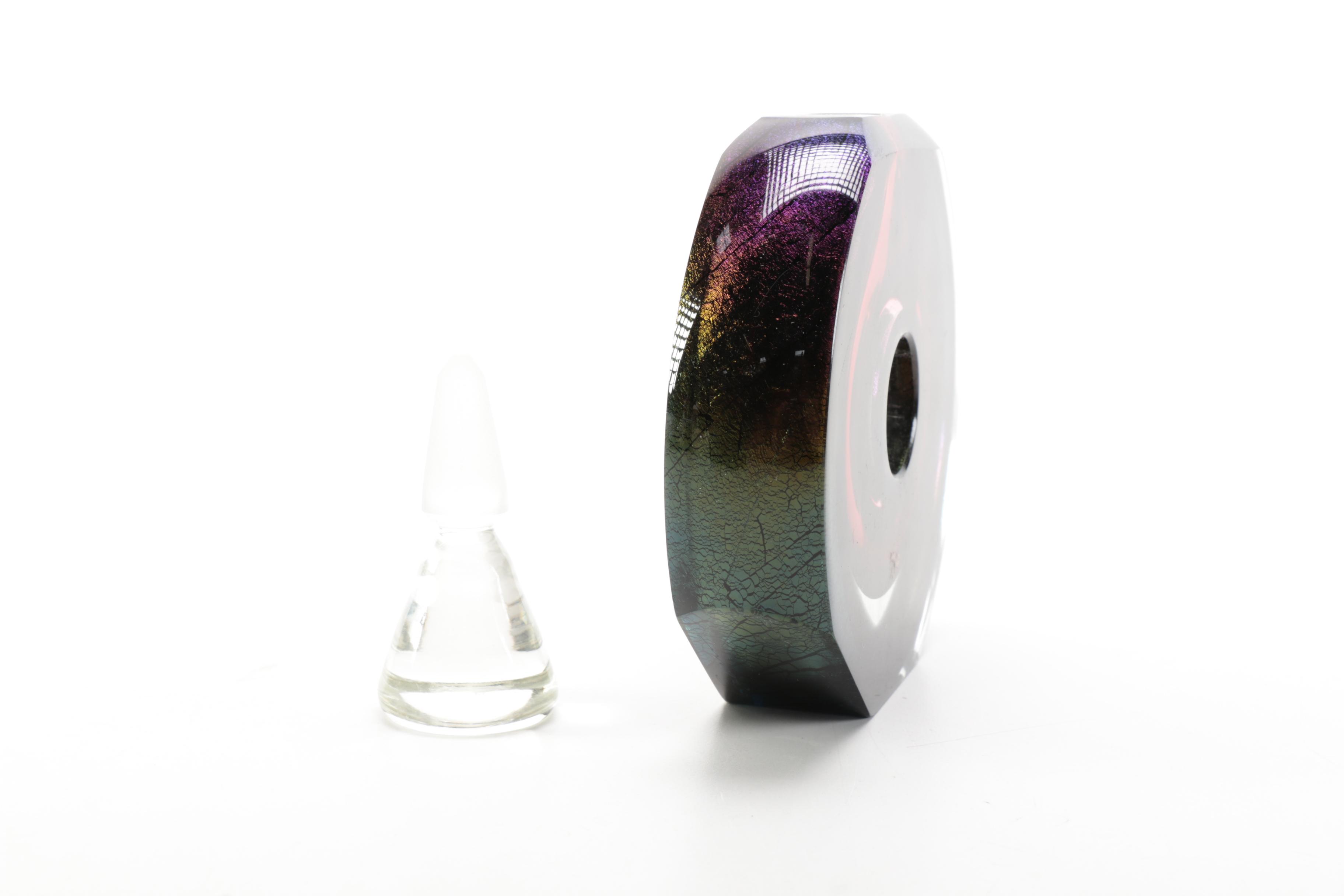 Correia Art Glass Limited Edition Perfume Bottles