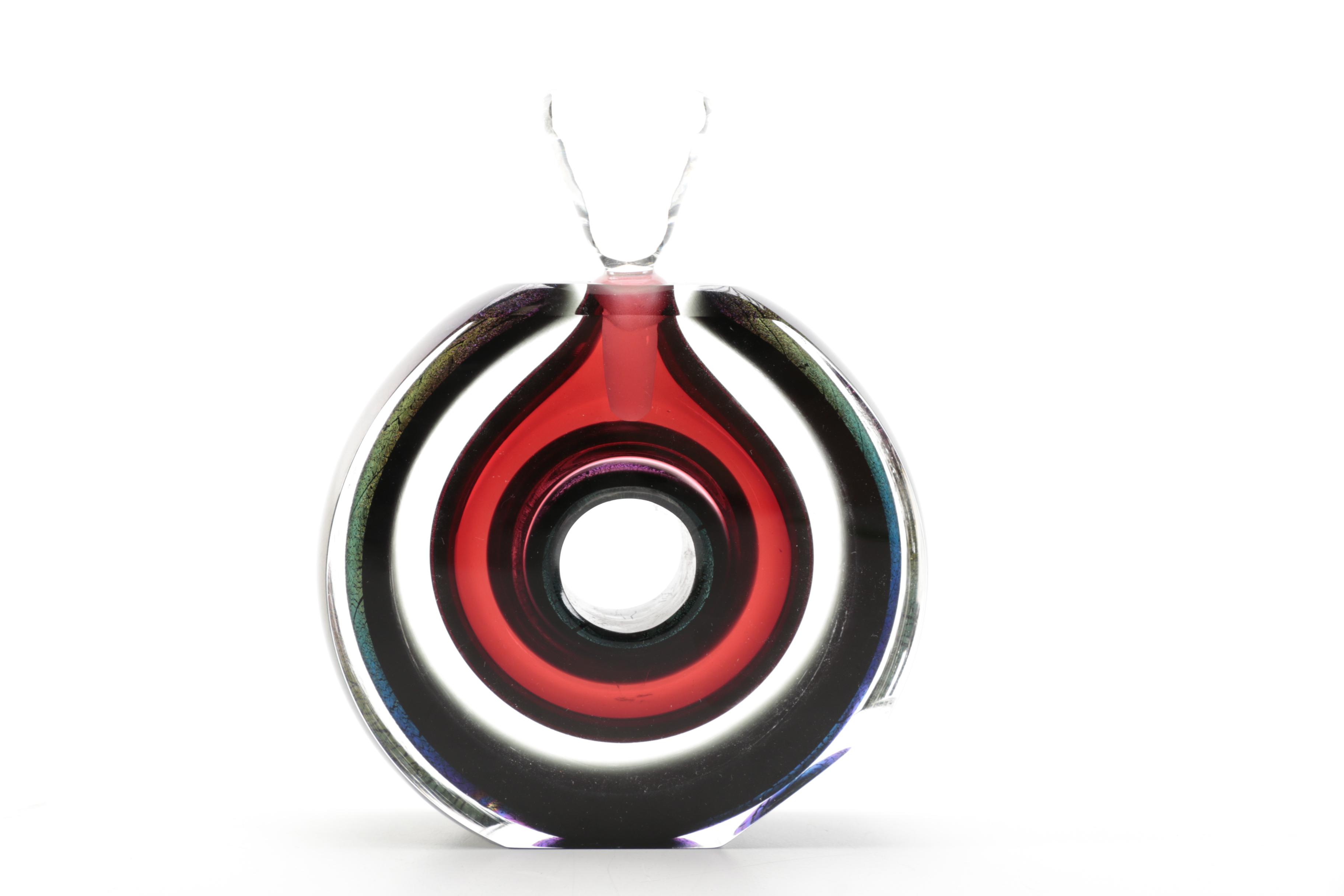 Correia Art Glass Limited Edition Perfume Bottles