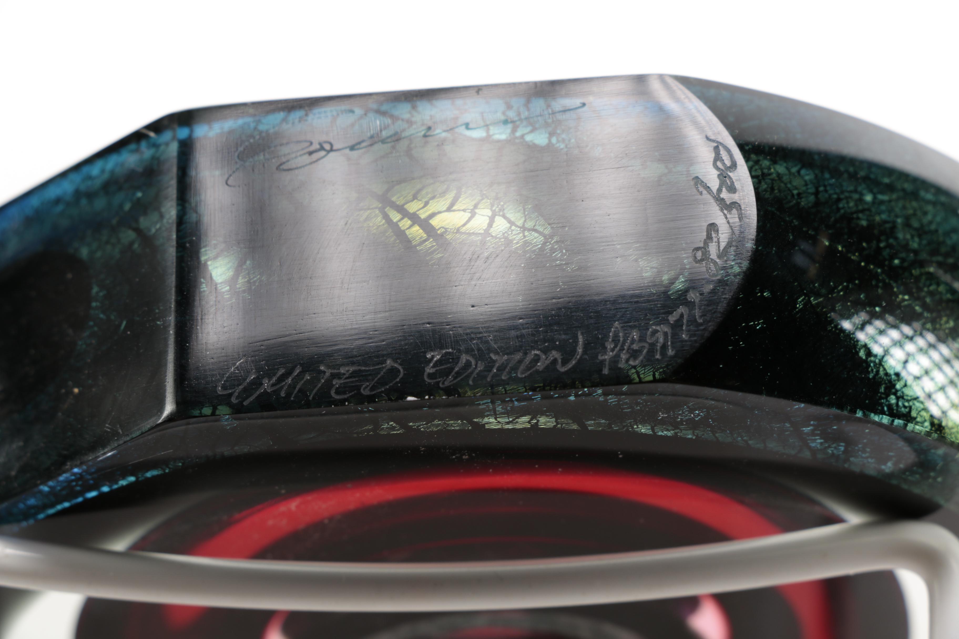 Correia Art Glass Limited Edition Perfume Bottles