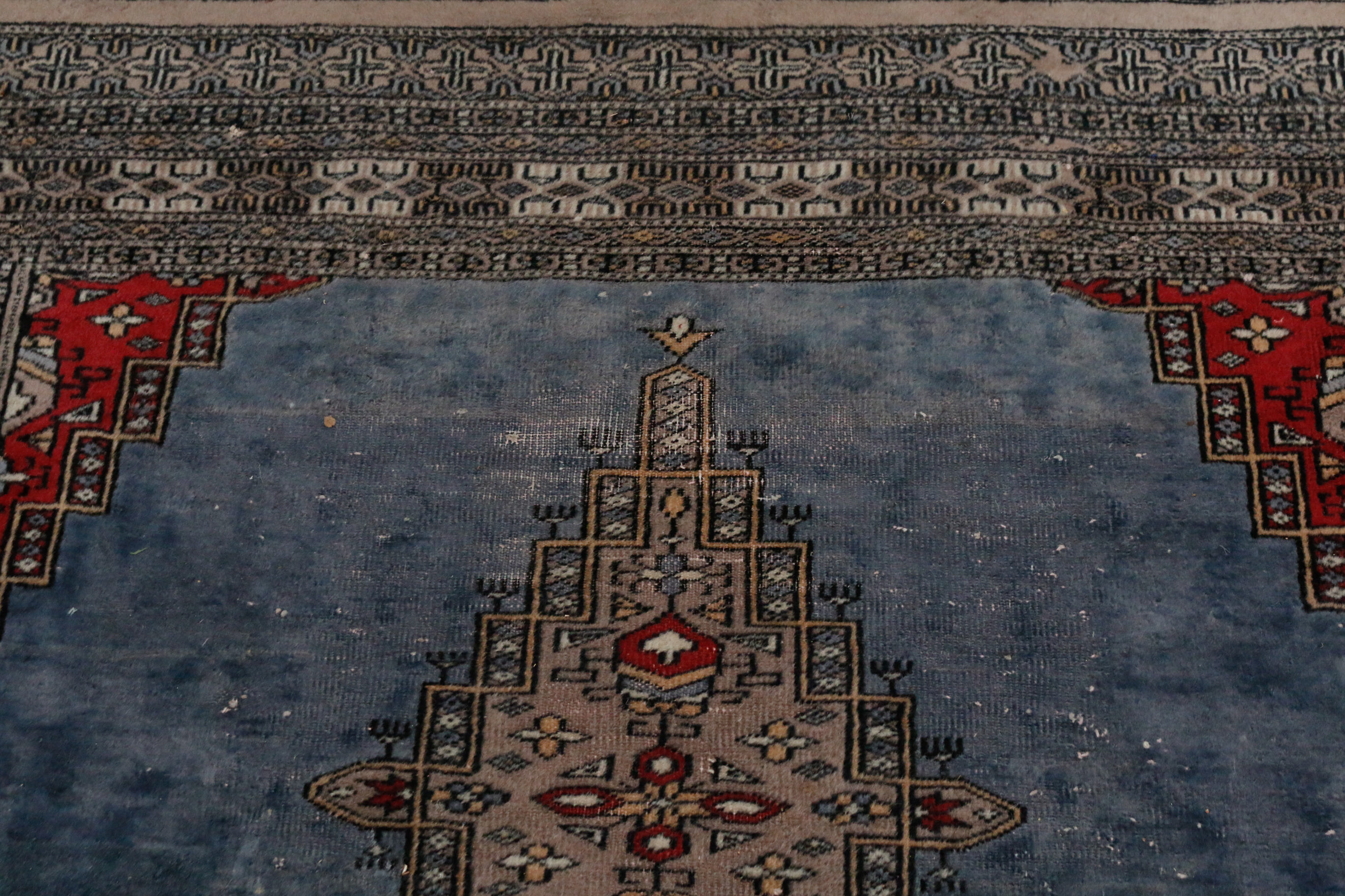 Hand Knotted Pakistani Wool Area Rug