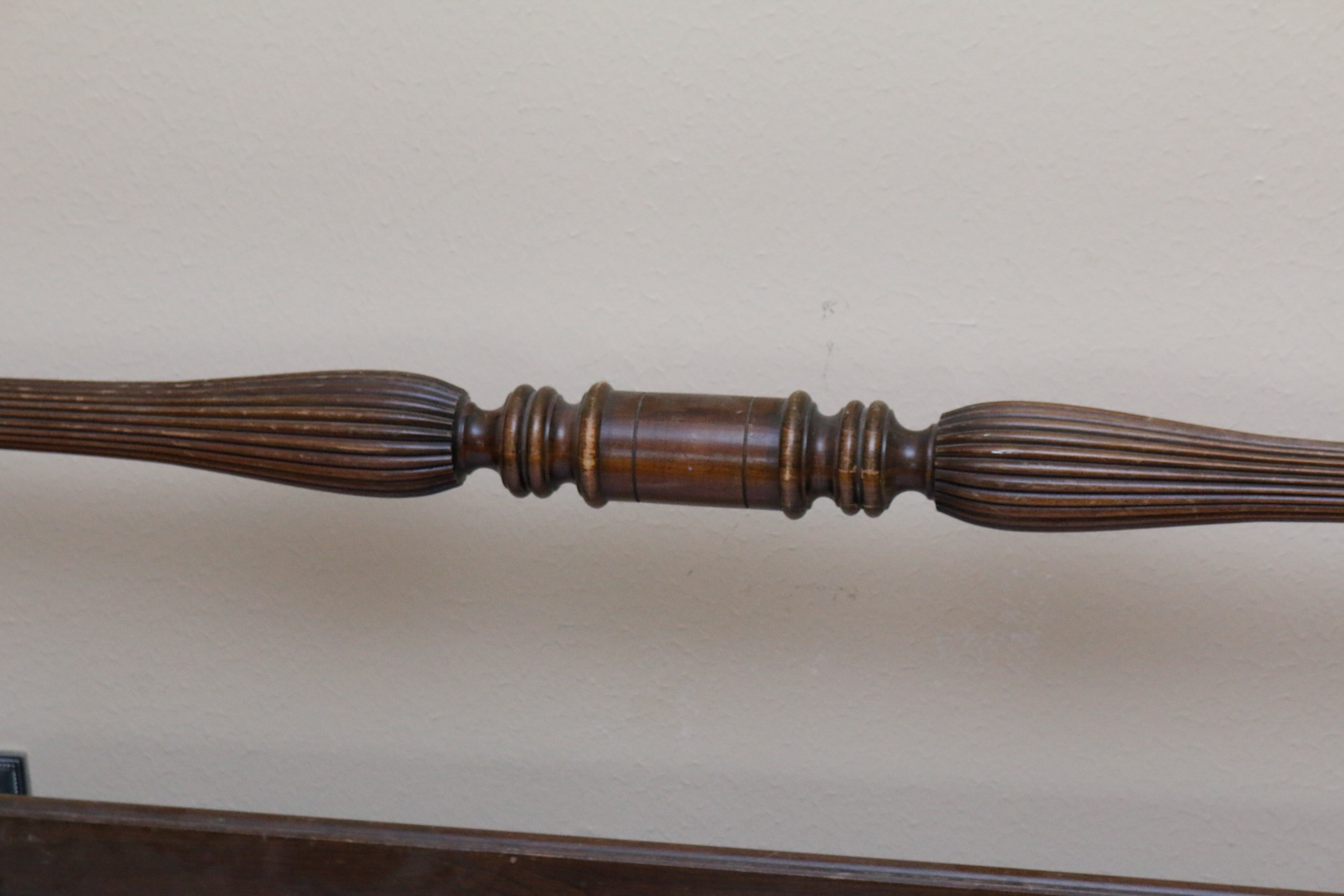 Vintage Mahogany Full Size Four Post Bed