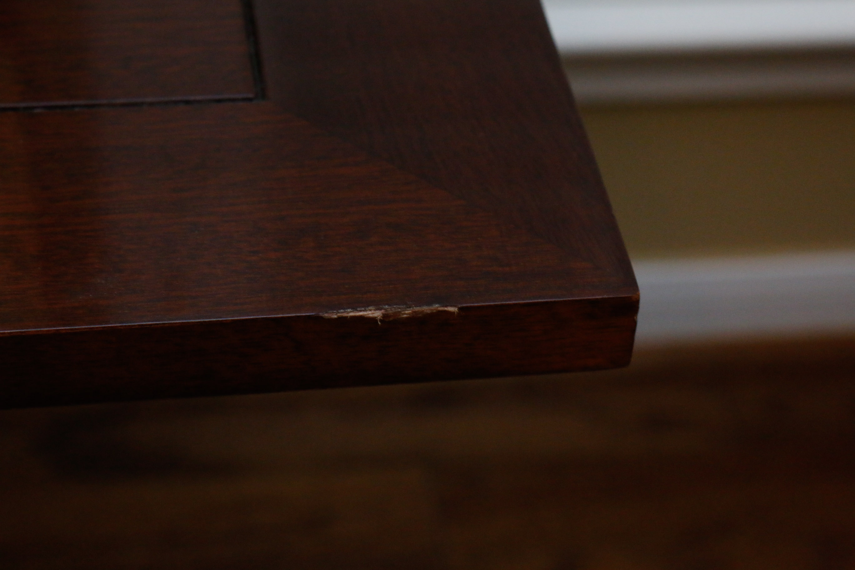 Georgian Furnishing Co. Mahogany Folding Serving Table and Tray