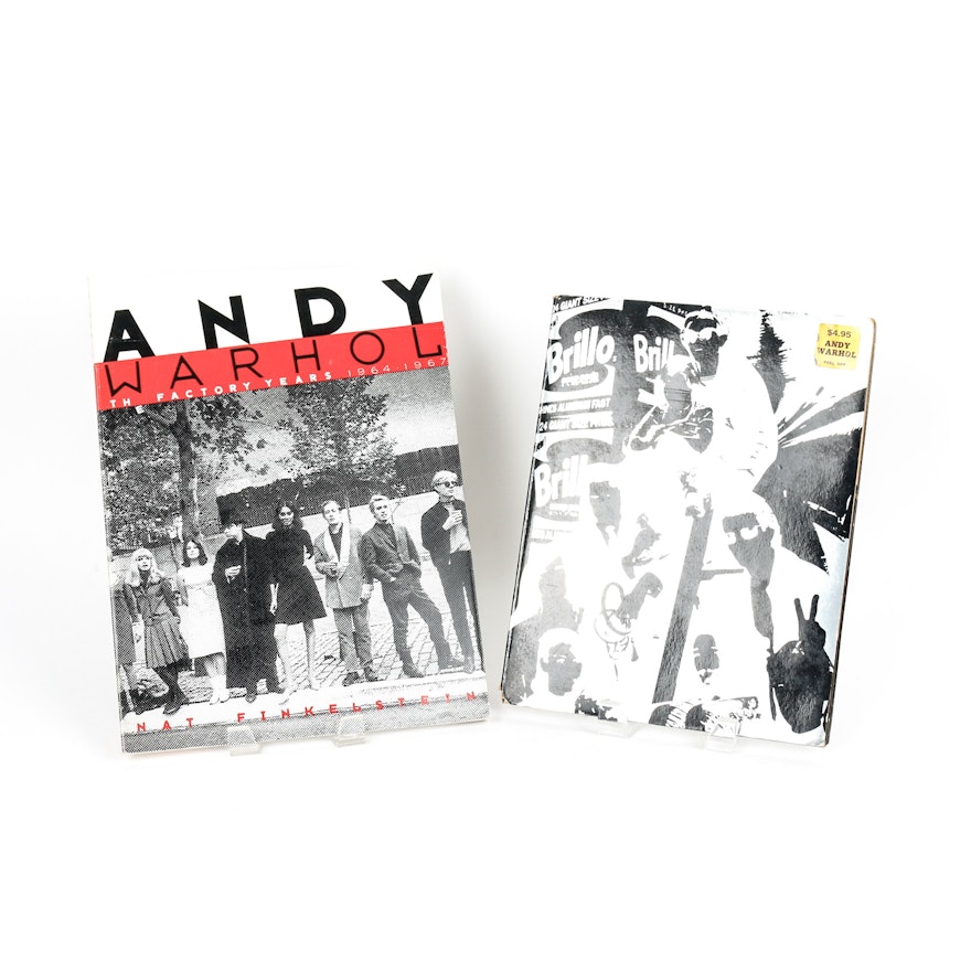 Pair of Andy Warhol Books