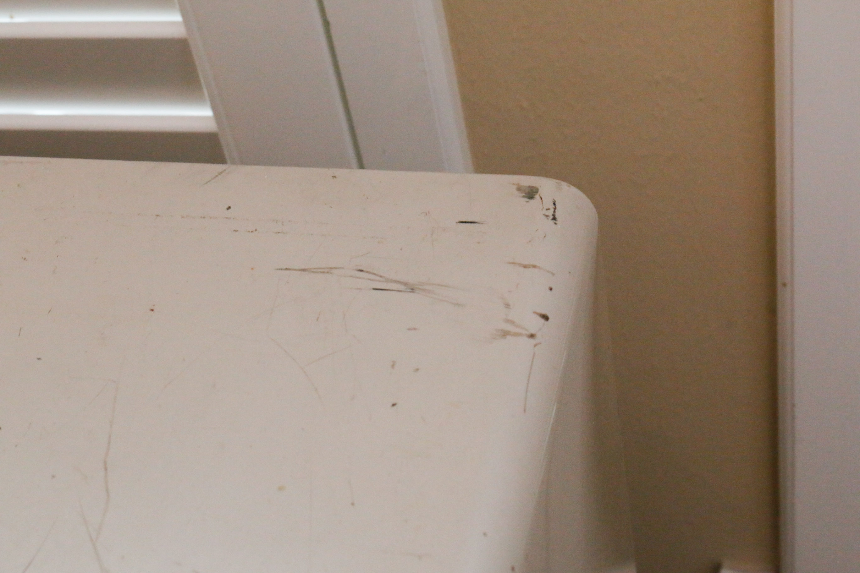 Norman Bel Geddes For Simmons Enameled Steel Chest with Bakelite Pulls