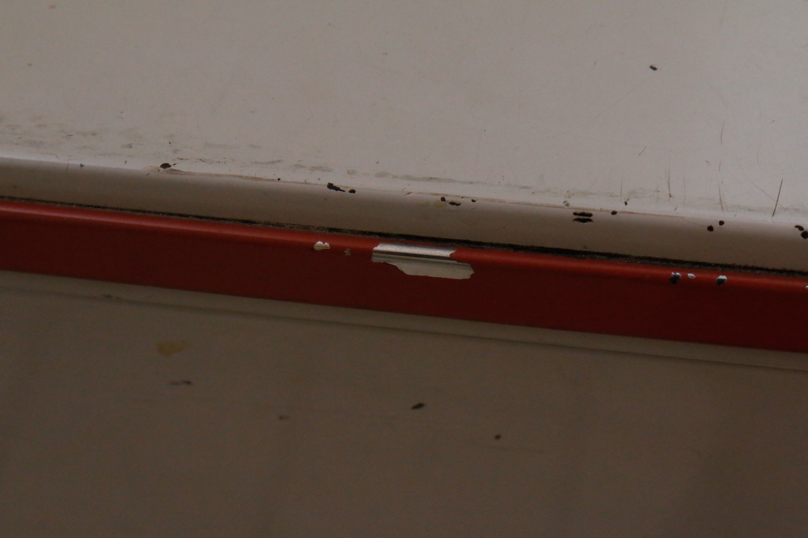 Norman Bel Geddes For Simmons Enameled Steel Chest with Bakelite Pulls