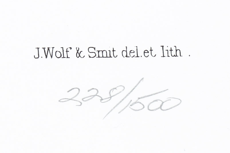 Daniel Giraud Elliot Limited Edition Lithograph "Phasianus Versicolor"