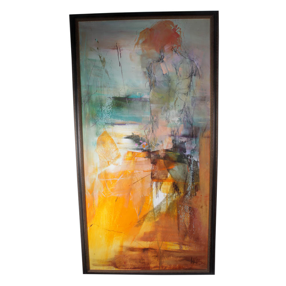 Karin Völker Oil Painting, "Southsea Dream"