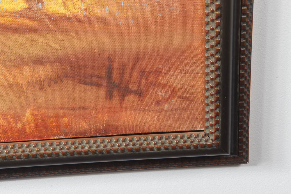 Karin Völker Oil Painting, "Southsea Dream"