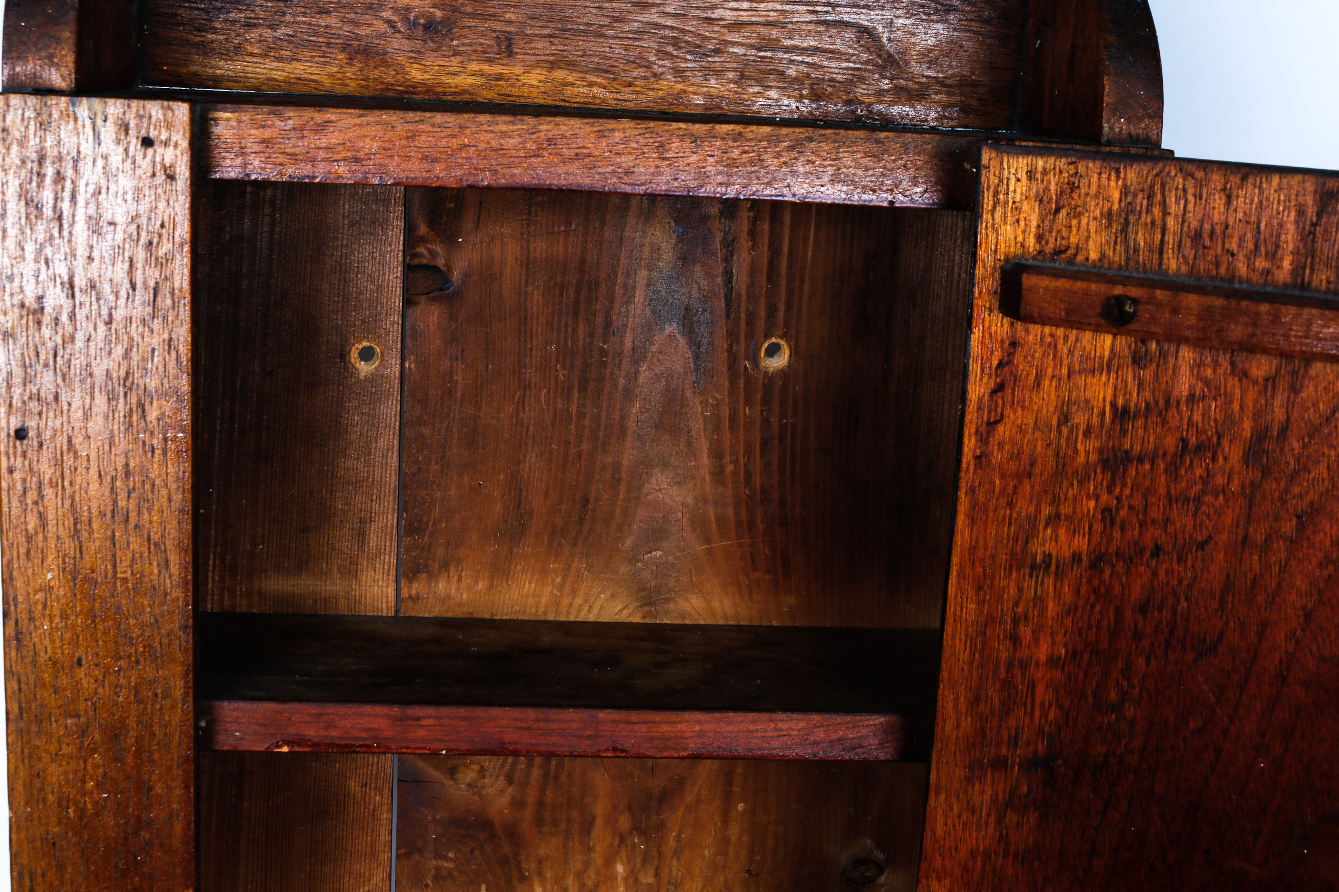 Antique Oak Medicine Cabinet