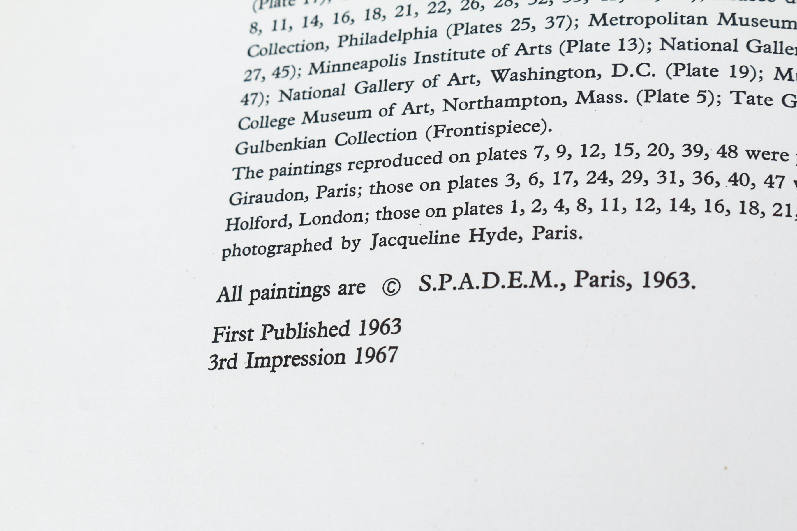 Collection of French Impressionist Books