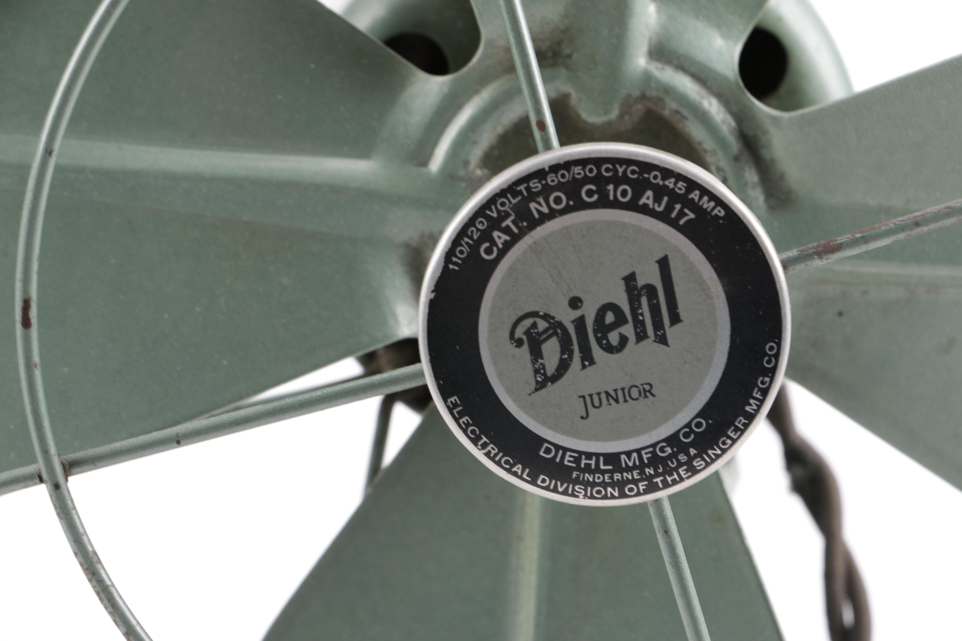 Vintage Diehl Fan