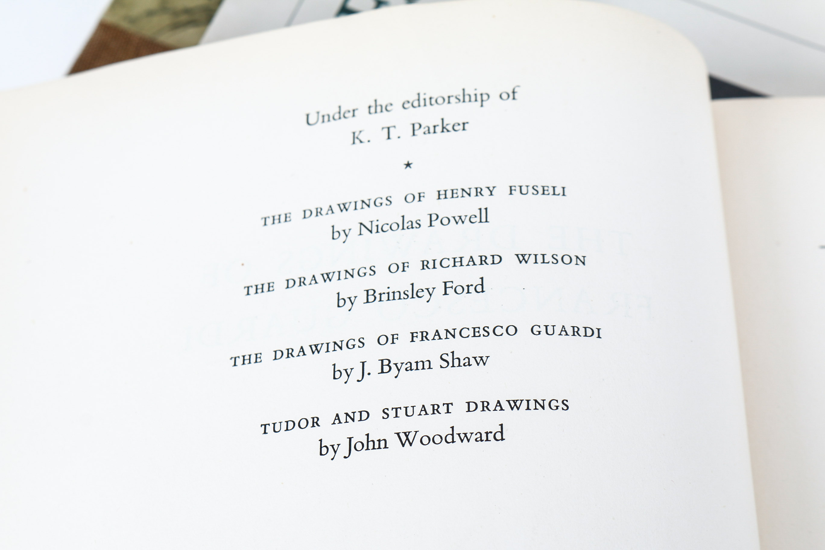 Collection of Italian Art Books