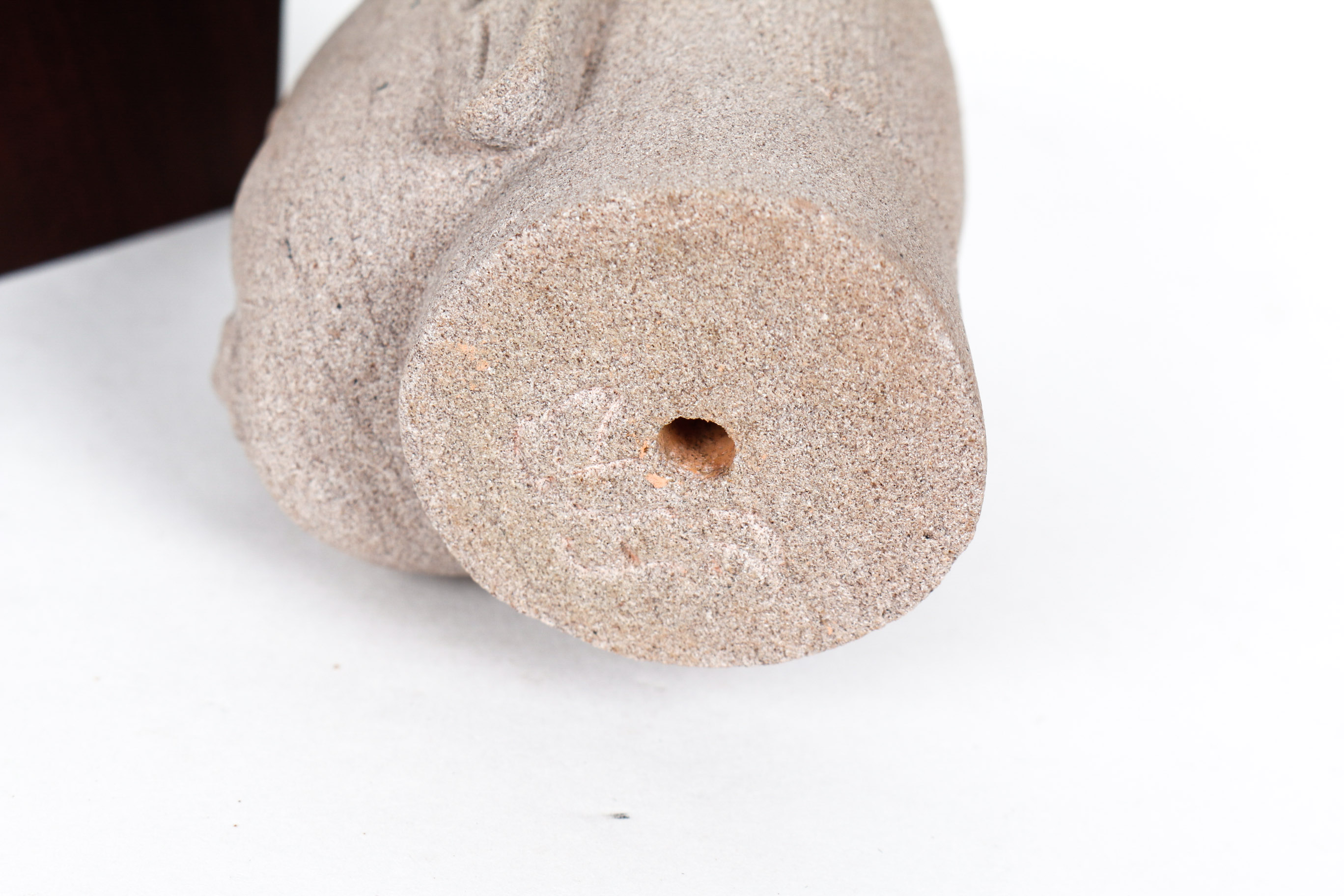 Pair of Buddhist Inspired Stone Statues