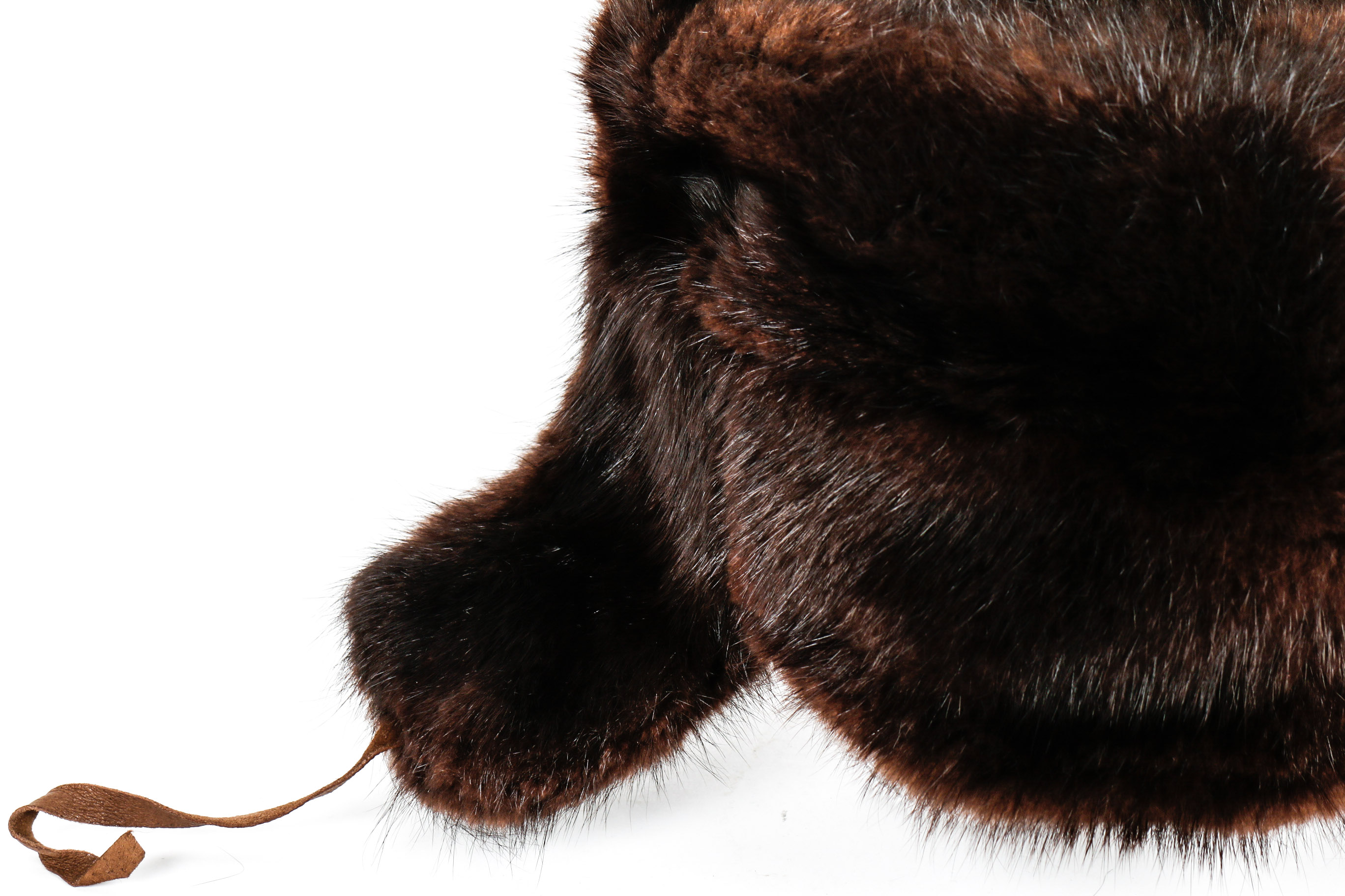 Russian Muskrat Fur Hat