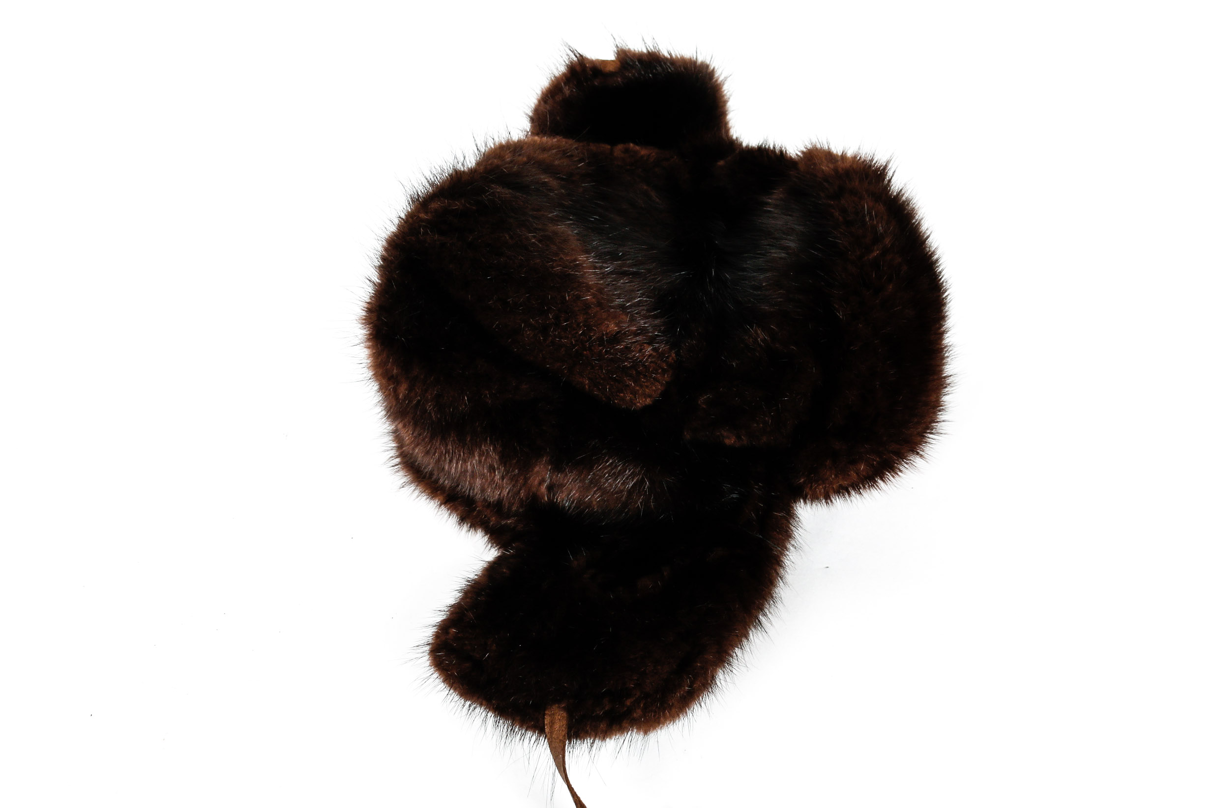 Russian Muskrat Fur Hat