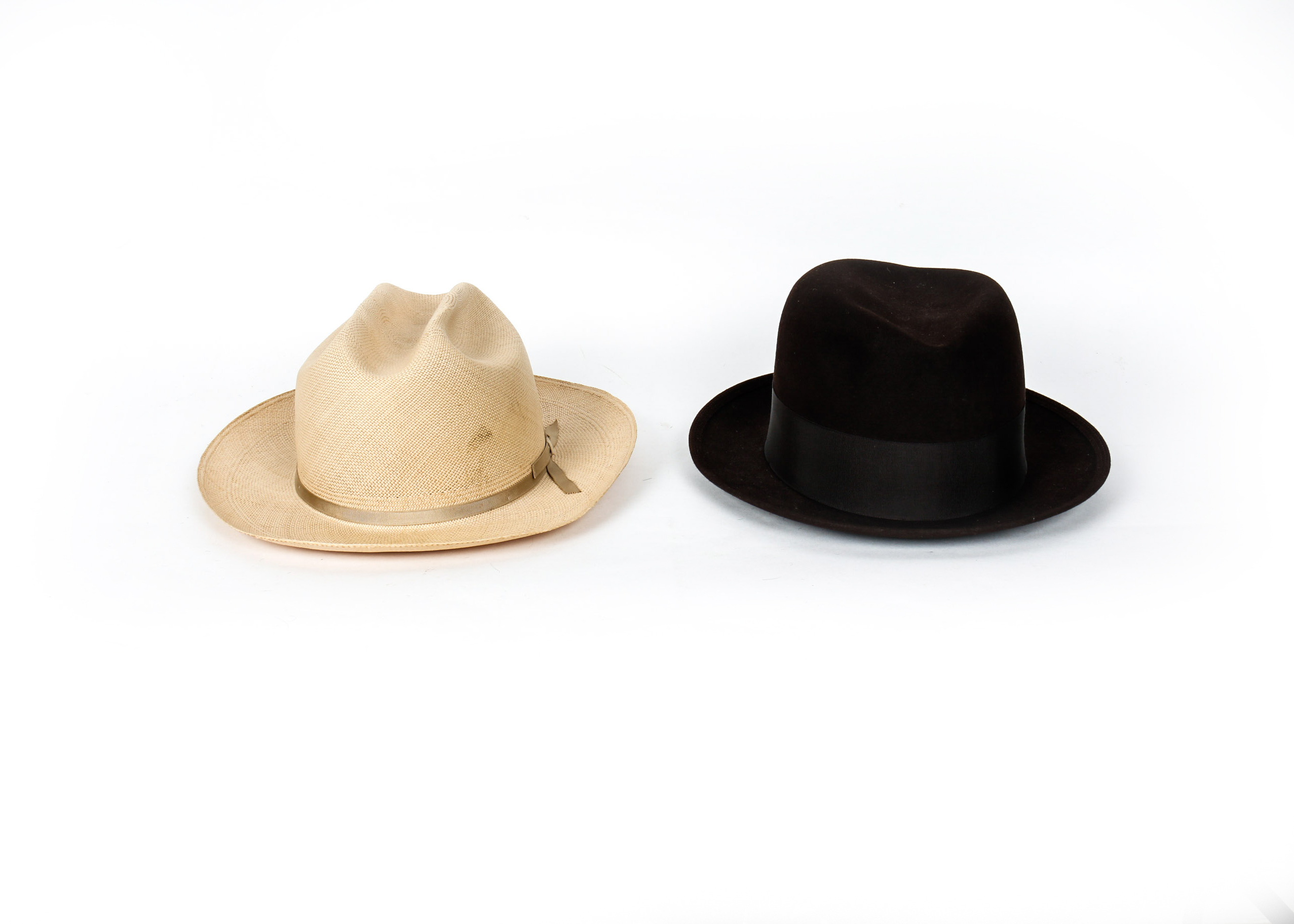 Pair of Stetson Fedoras