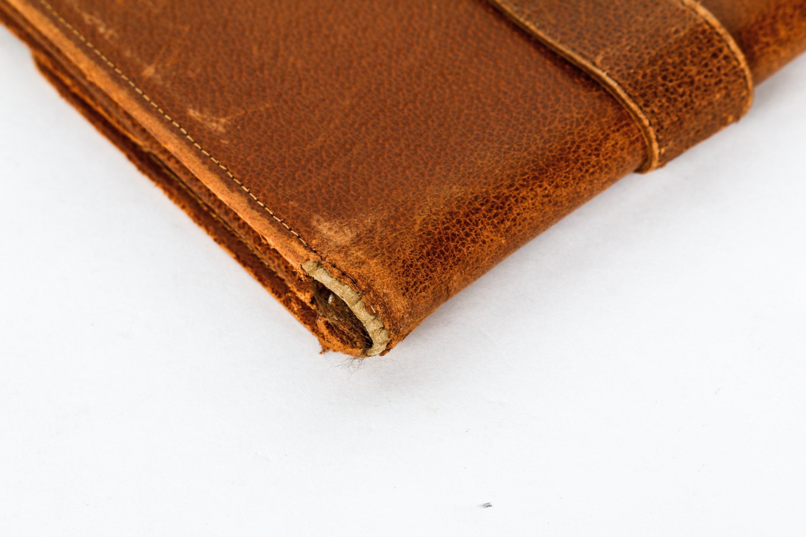 Vintage Leather Gloves, Pocket Squares, and Leather Case