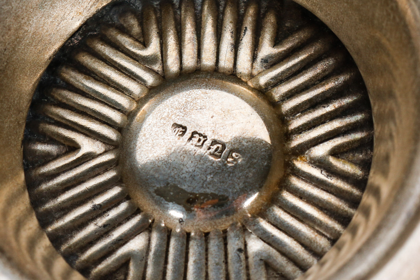 Ornate Silver Plate Bride's Basket