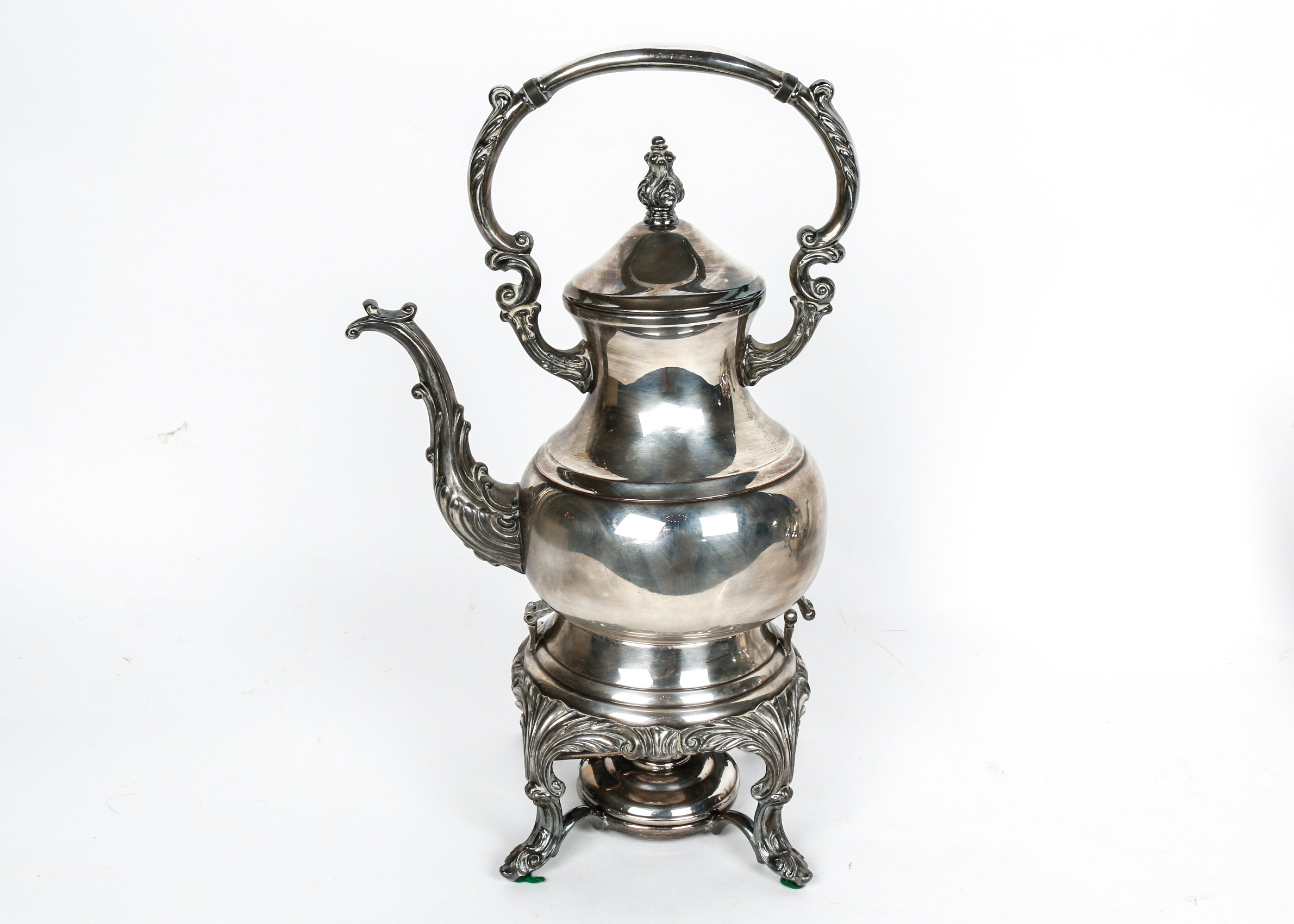Collection of F.B. Rogers Silver Co. Silver Plated Teapots