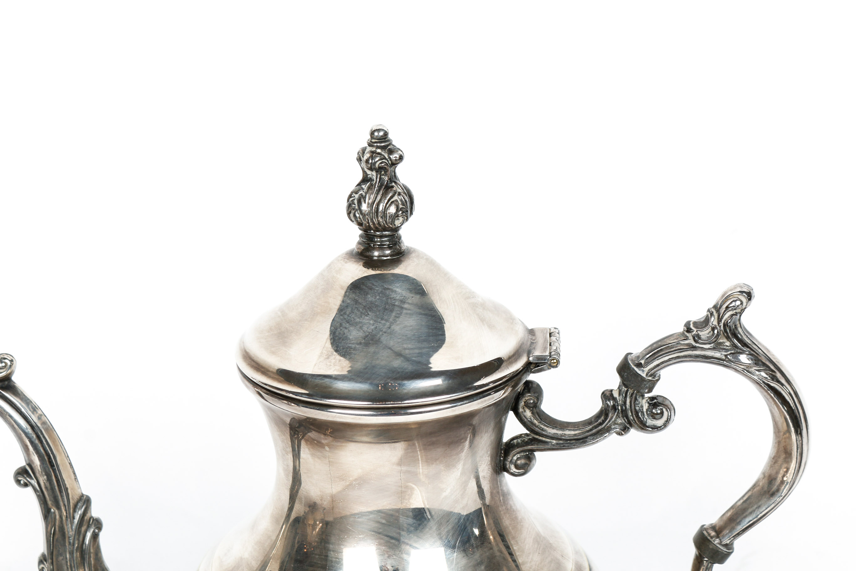 Collection of F.B. Rogers Silver Co. Silver Plated Teapots