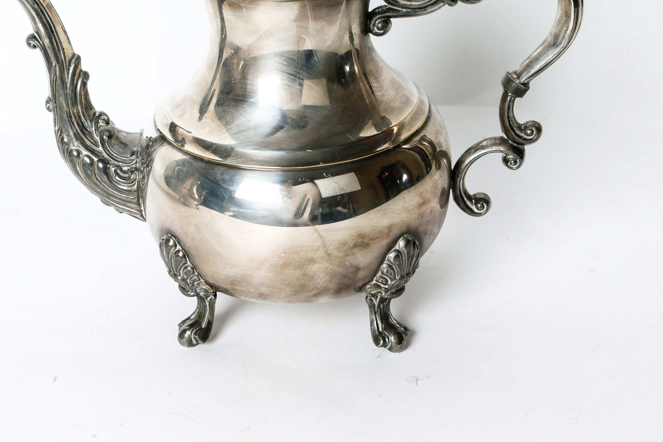Collection of F.B. Rogers Silver Co. Silver Plated Teapots