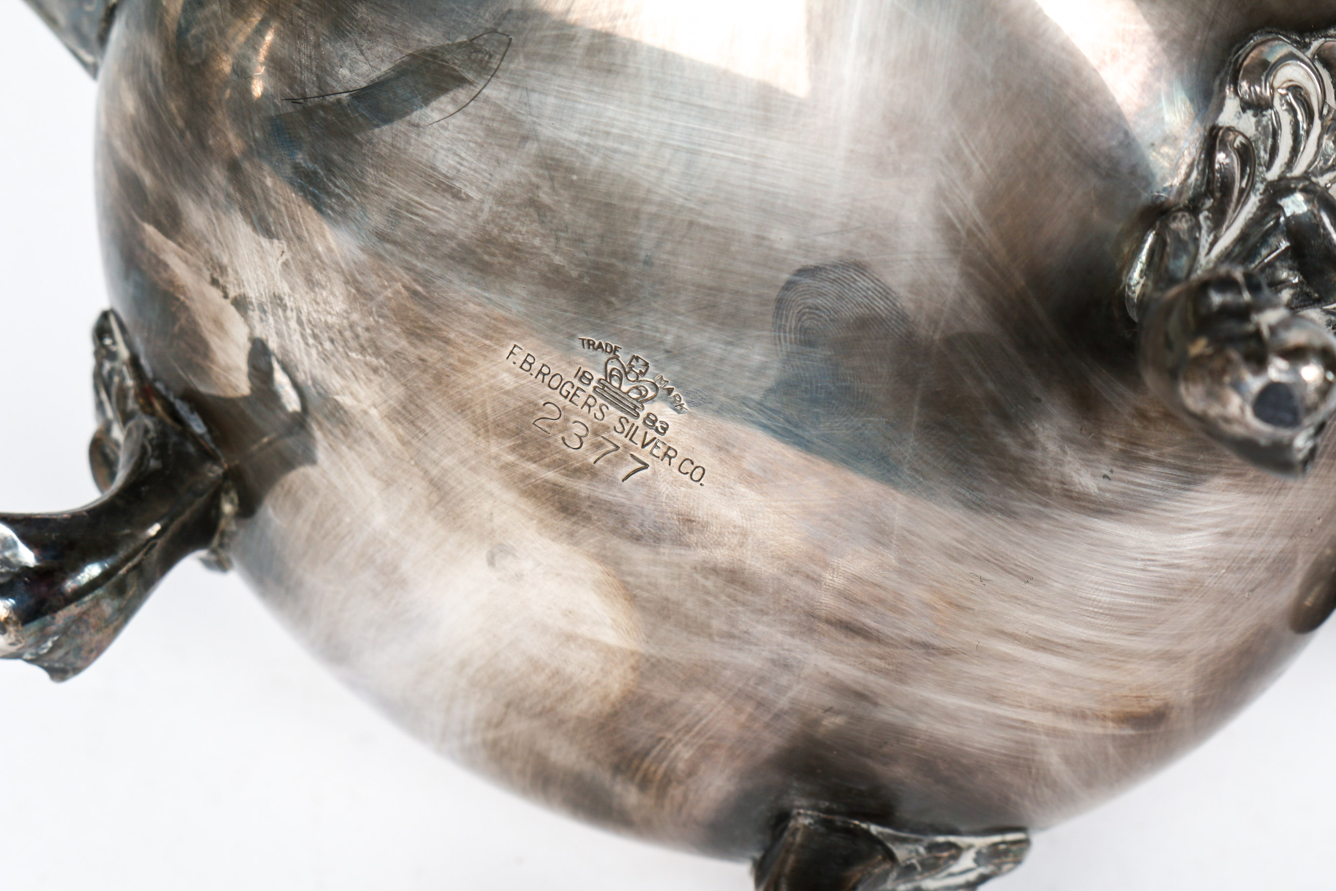 Collection of F.B. Rogers Silver Co. Silver Plated Teapots