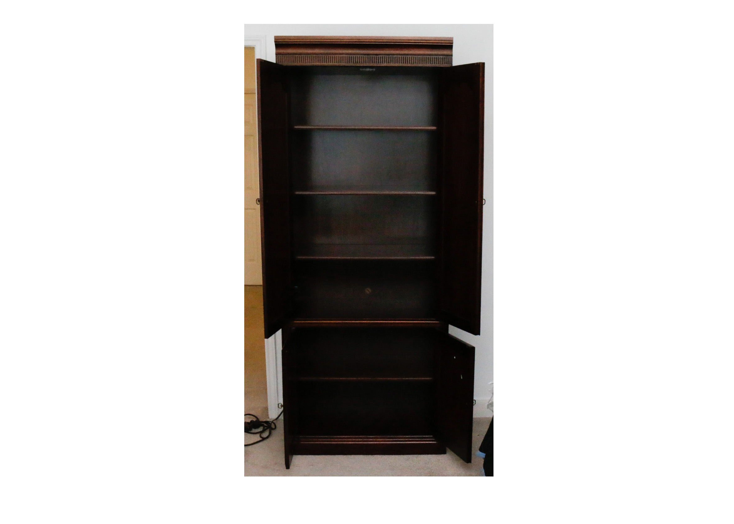 Great American Reserve Wooden Storage Cabinet