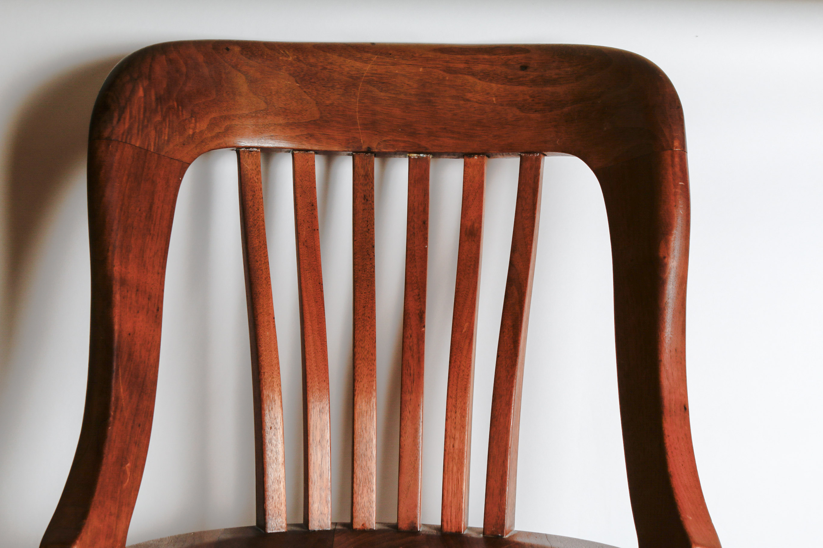 Vintage Roll Top Desk With Matching Chair