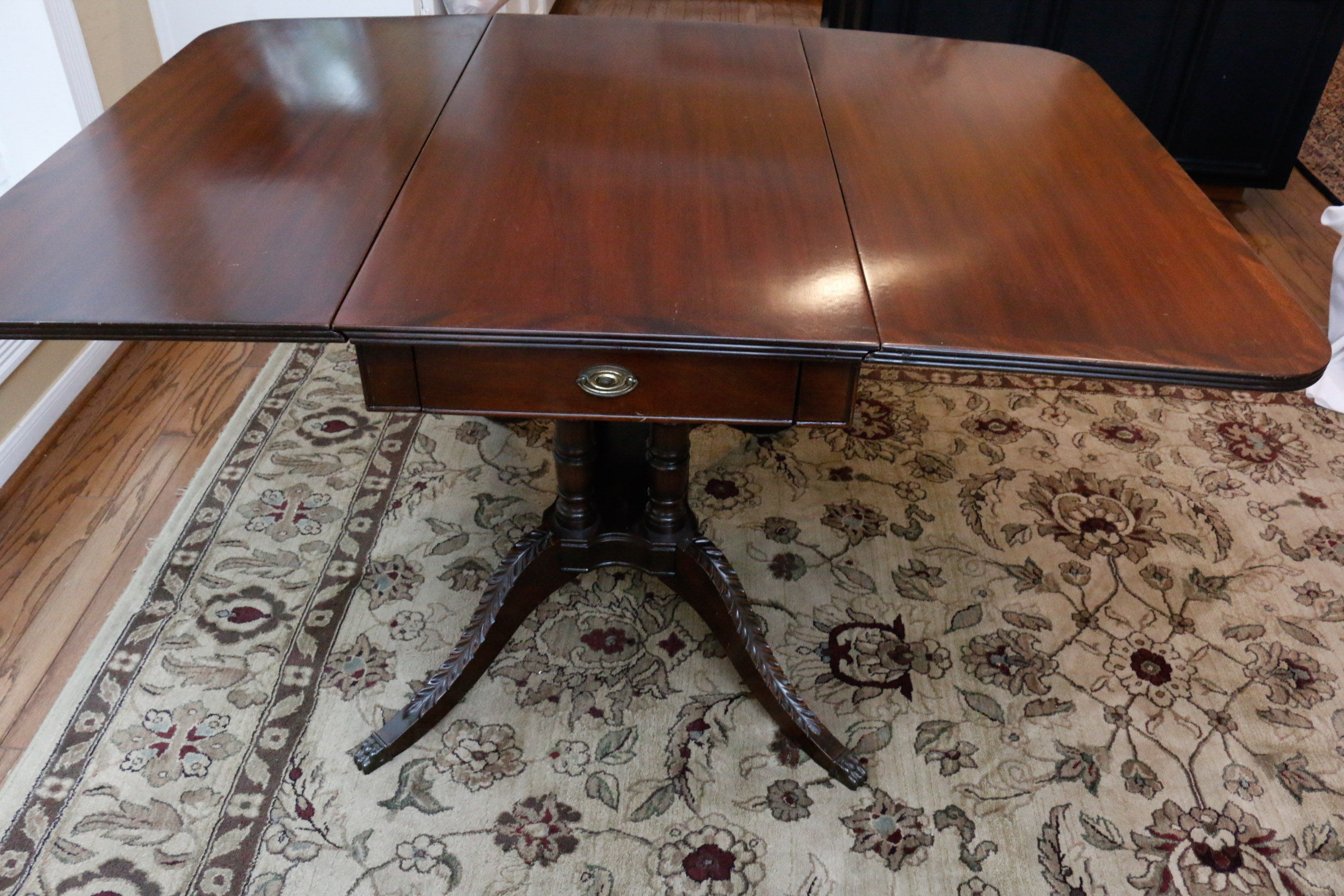 Mahogany Drop Leaf Table