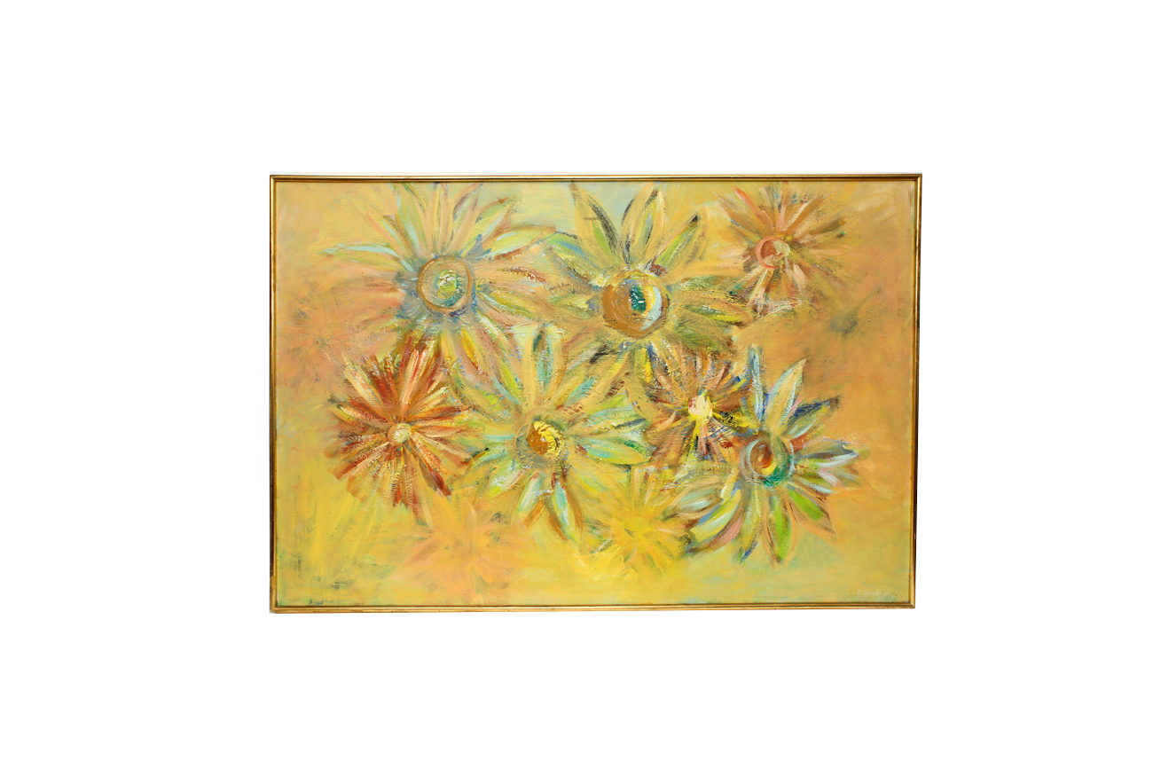 Original Acrylic Flower Painting