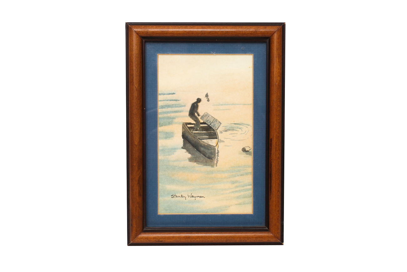 Stanley Wayman Watercolor Painting