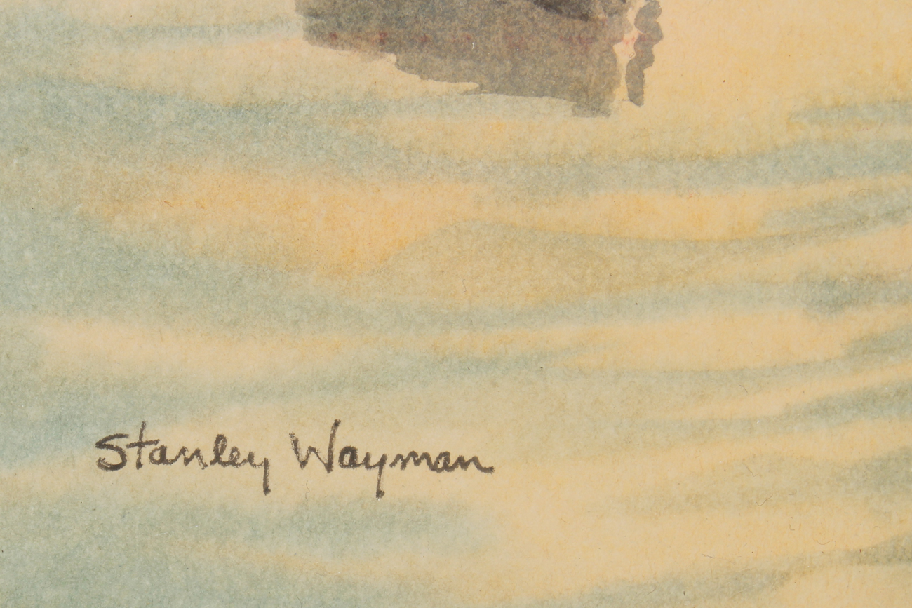 Stanley Wayman Watercolor Painting