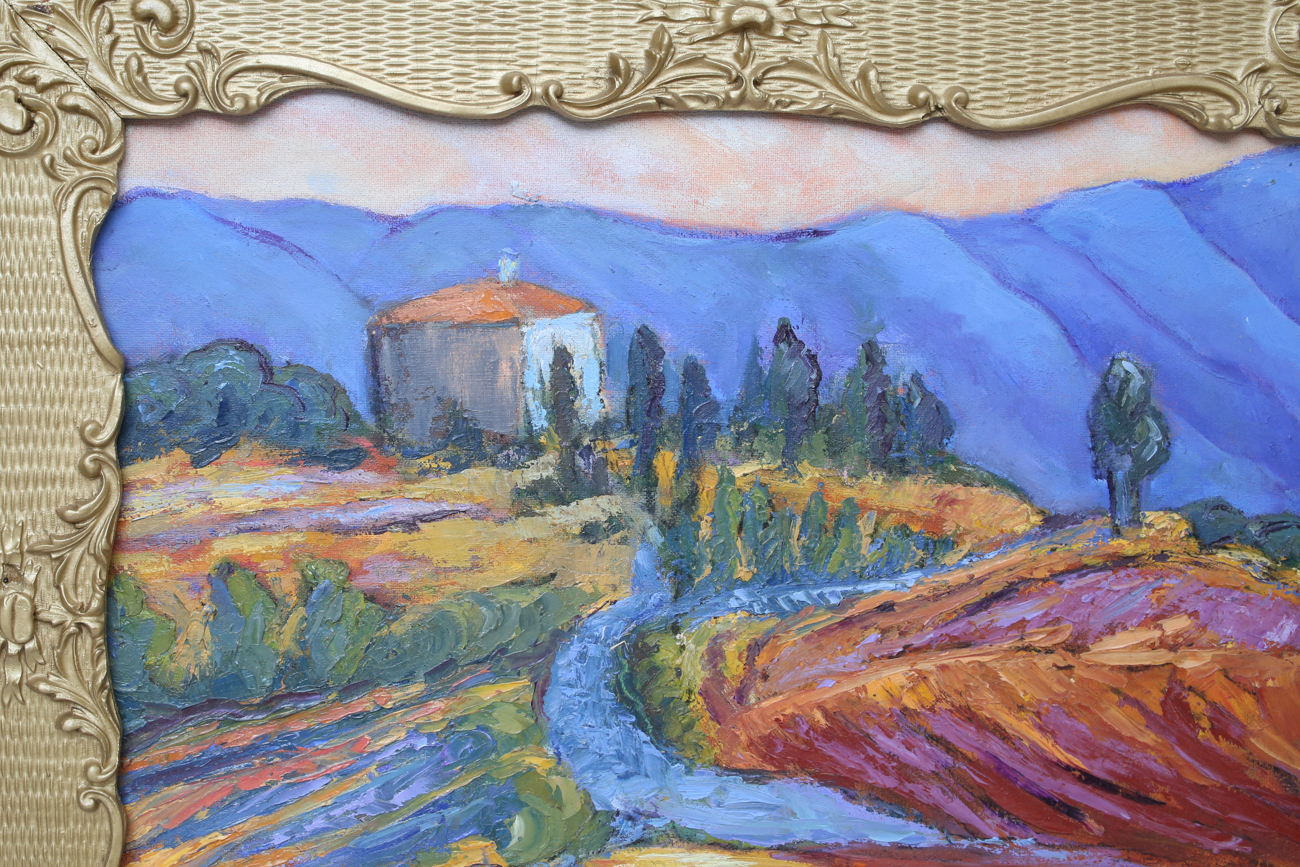 Textured Impressionist Oil Painitng