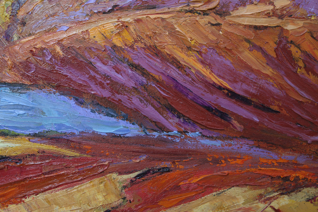 Textured Impressionist Oil Painitng