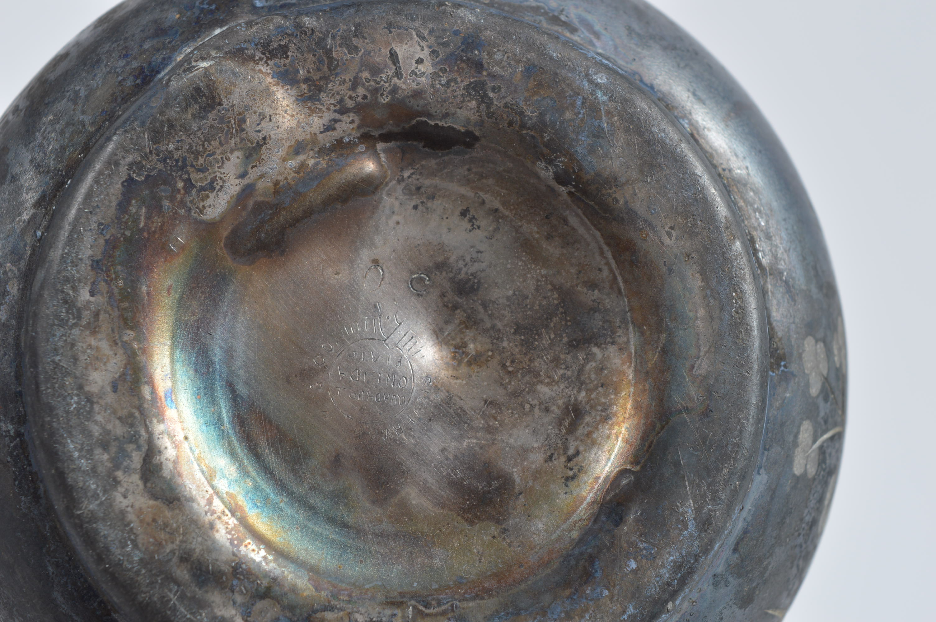 Assortment of Antique Silver Plated Items