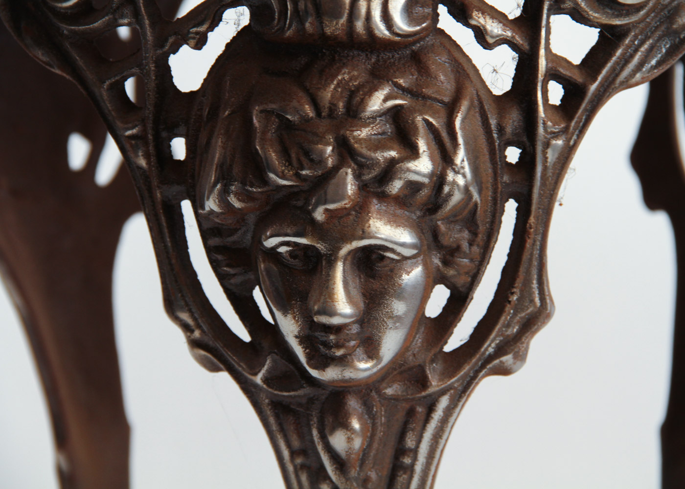 Antique Wrought Iron Bistro Table