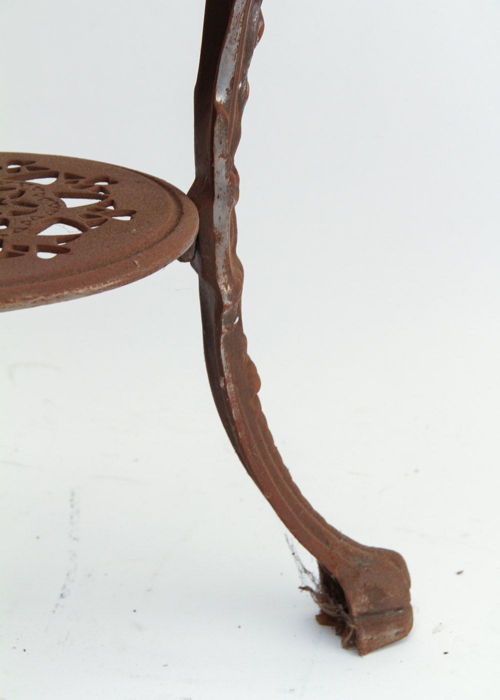 Antique Wrought Iron Bistro Table