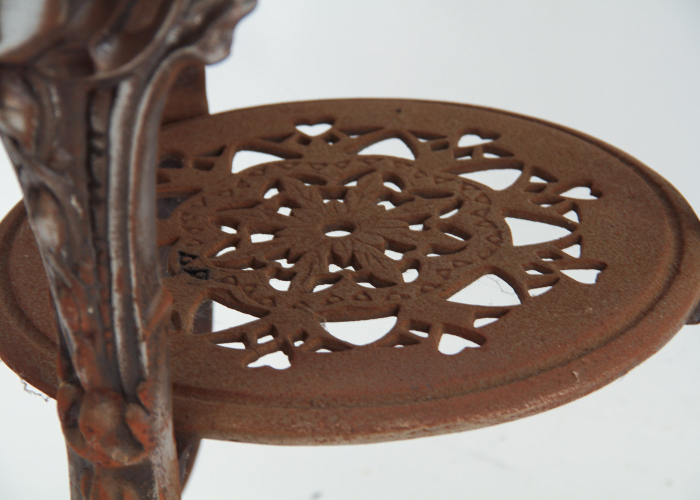 Antique Wrought Iron Bistro Table