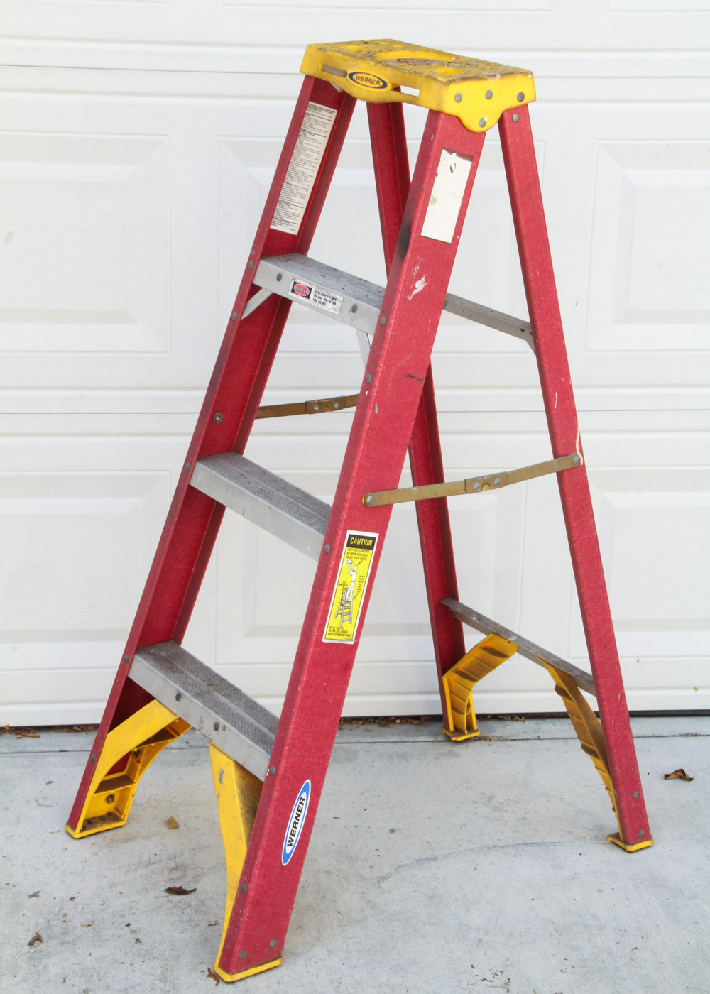 Three Step Ladders Including Werner
