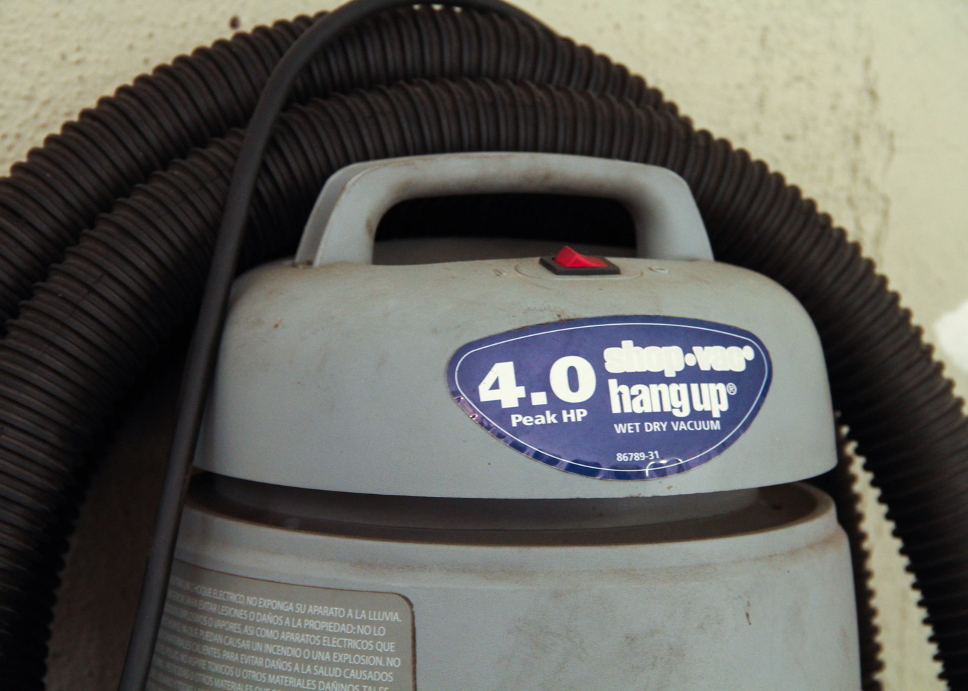 Shop-Vac Hang Up Series Wet/Dry Vacuum