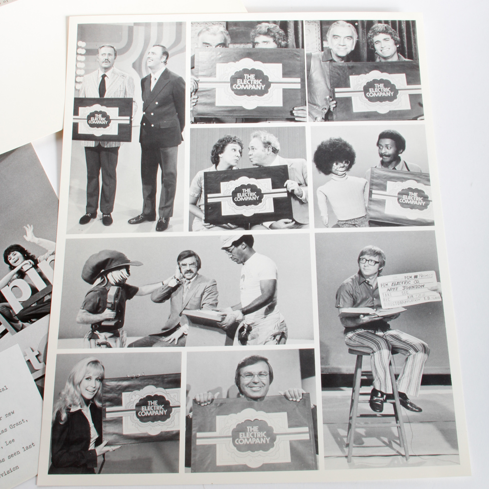 Vintage Sesame Street and "The Electric Company" Memorabilia