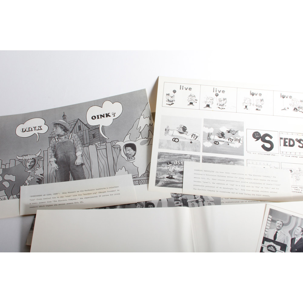 Vintage Sesame Street and "The Electric Company" Memorabilia