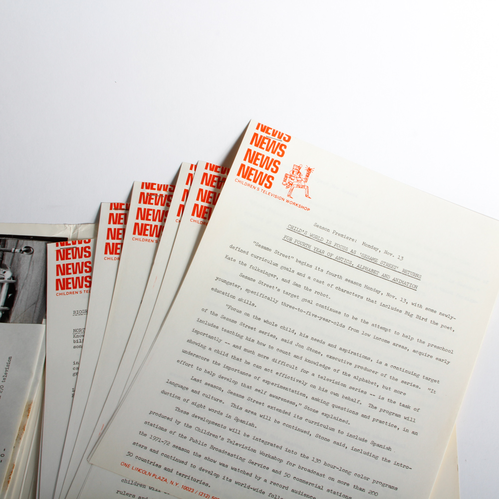 Vintage Sesame Street and "The Electric Company" Memorabilia