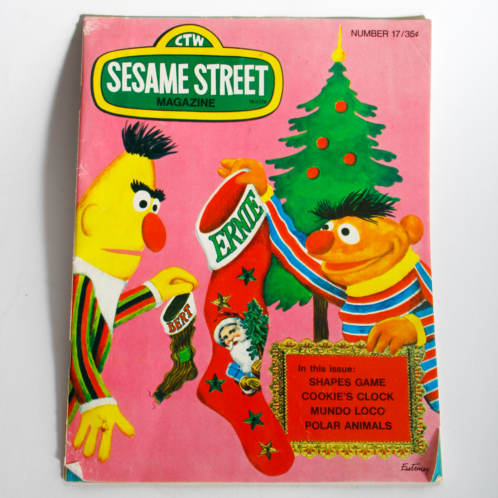 Vintage Sesame Street and "The Electric Company" Memorabilia