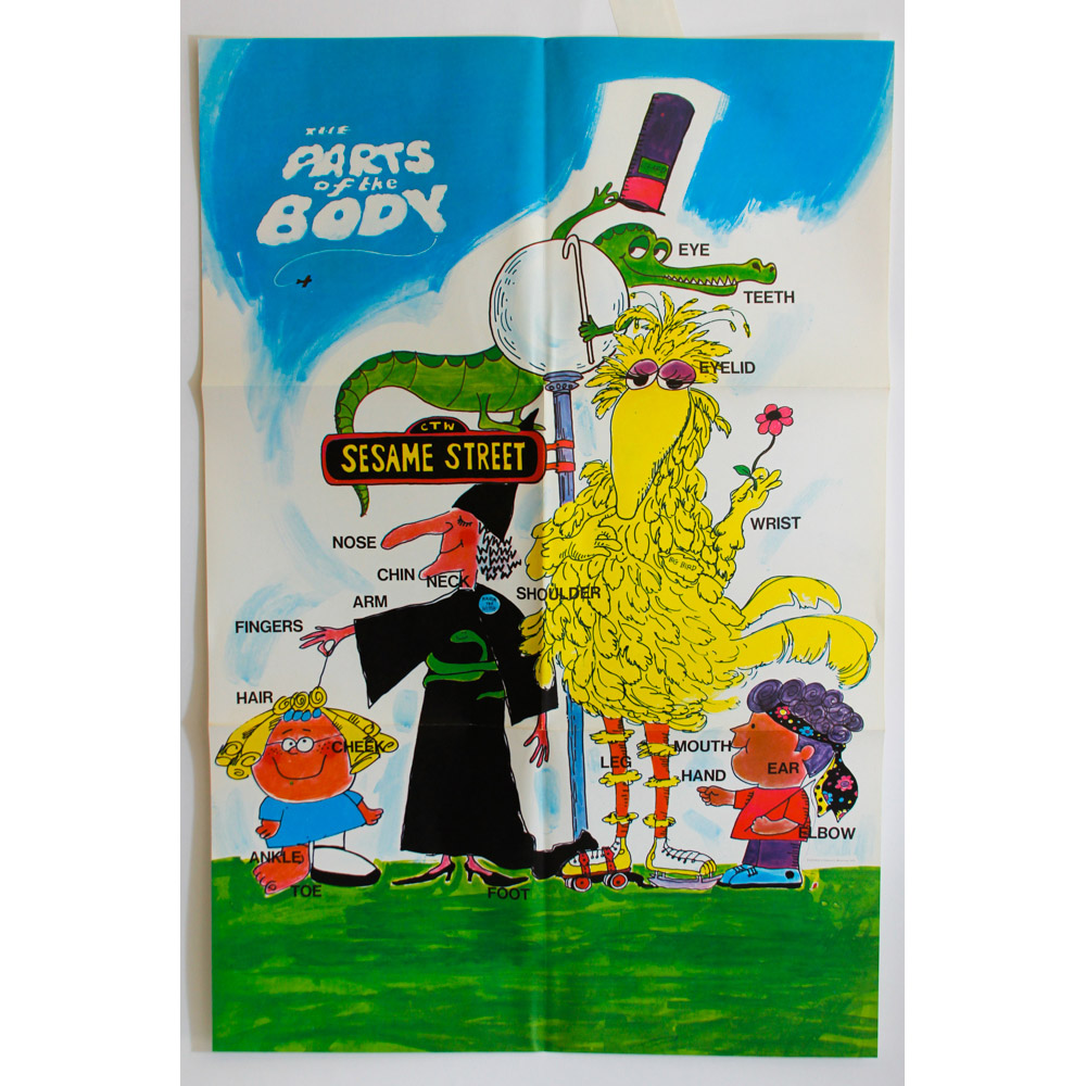 Vintage Sesame Street and "The Electric Company" Memorabilia