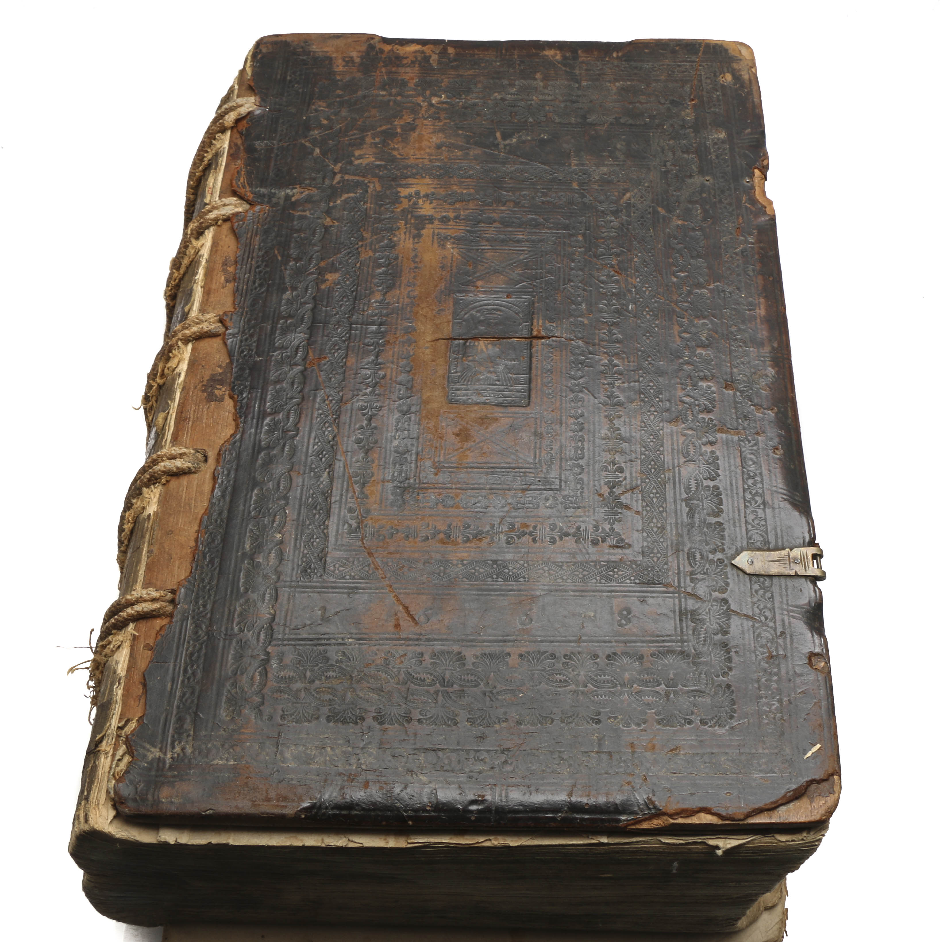 1588 Elias Hutter Hebrew Bible "Cubus Alphabeticus Sanctæ Ebrææ Linguæ"